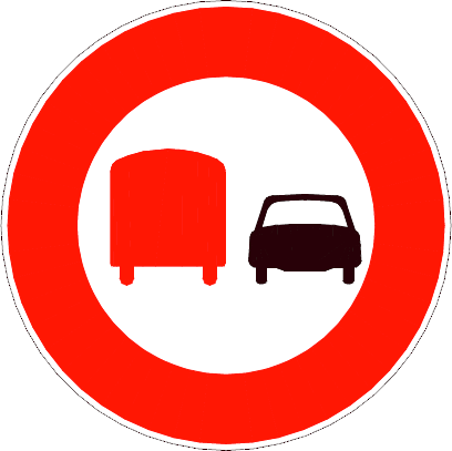 NO OVERTAKE