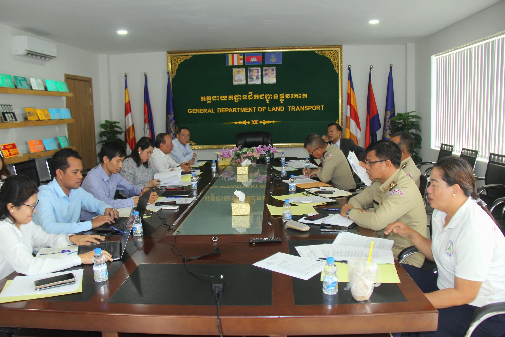 កិច្ចប្រជុំពិនិត្យលើវឌ្ឍនភាពការងារប្រចាំឆមាសទី១ ឆ្នាំ២០២៥ របស់អគ្គលេខាធិការដ្ឋាន នៃគ.ស.ច.គ.