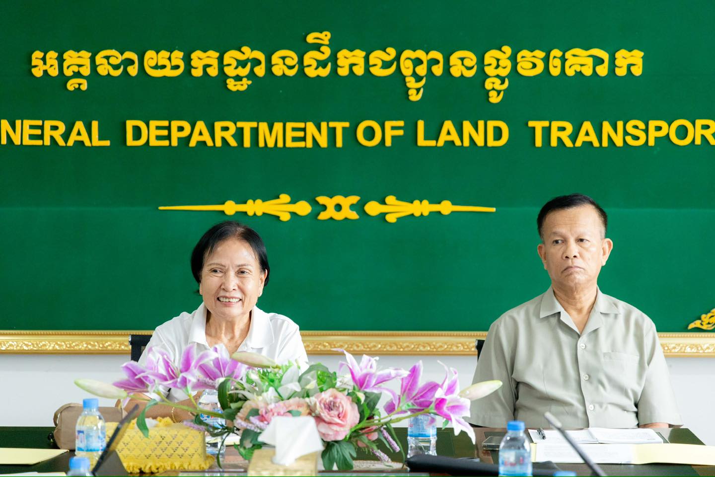 កិច្ចប្រជុំ ស្តីពីការកែលម្អរថយន្តដឹកជញ្ជូនកម្មករ និយោជិតឱ្យកាន់តែមានផាសុកភាព និងសុវត្ថិភាព